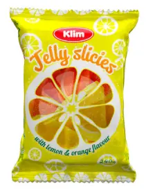 Желтинец «Jelly Slices» с лимоном и лимоном 80 g