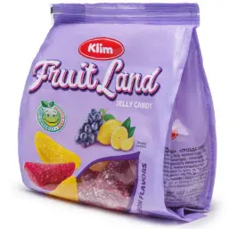 Желатинки «Fruit Land» со вкусом винограда и лимона 200 g