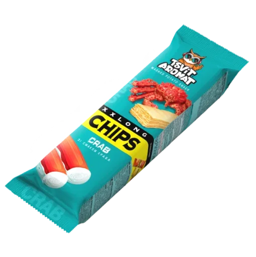 Mashed Potato Long Chips Crab Flavored 70g