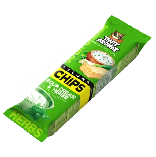 Mashed Potato Long Chips Cream Onion 70g