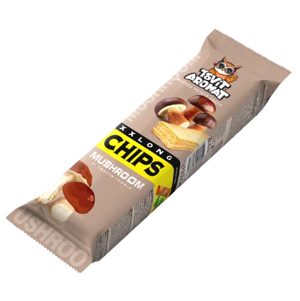 Patatas Chips largos con sabor a champiñones 70 g
