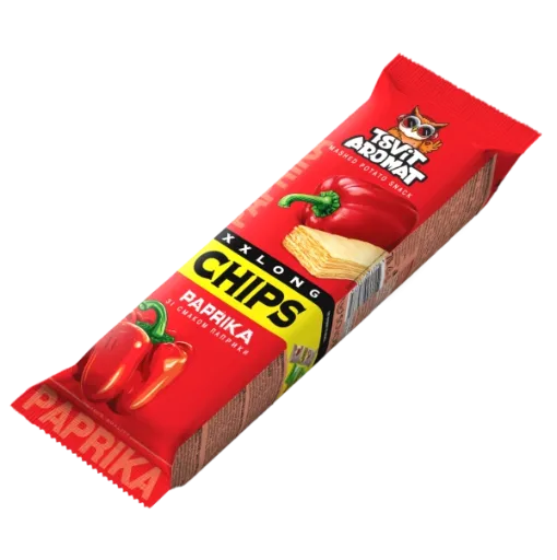 Mashed Potato Long Chips Paprika 70g