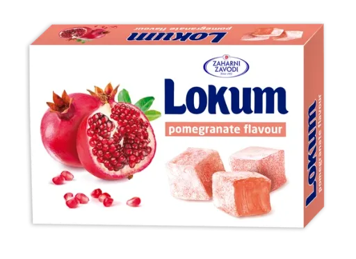 Lukum With Pomegrande Taste 140g