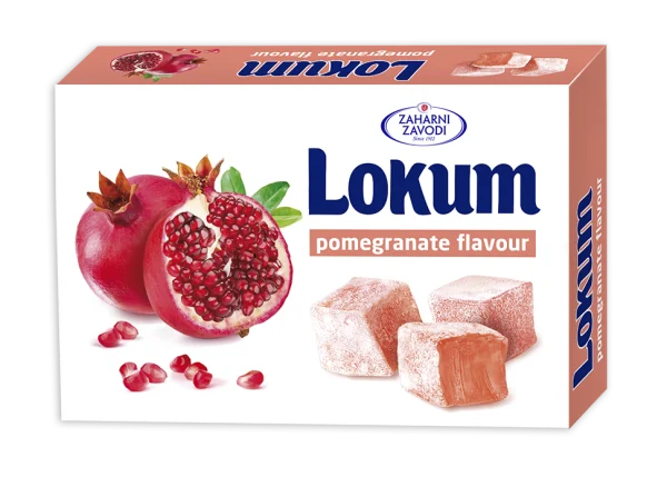 Lukum con sabor a granada 140 g (1X54)