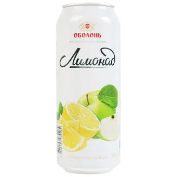 Limonada «Obolon Lemonade», 0,5 l (1 × 24).