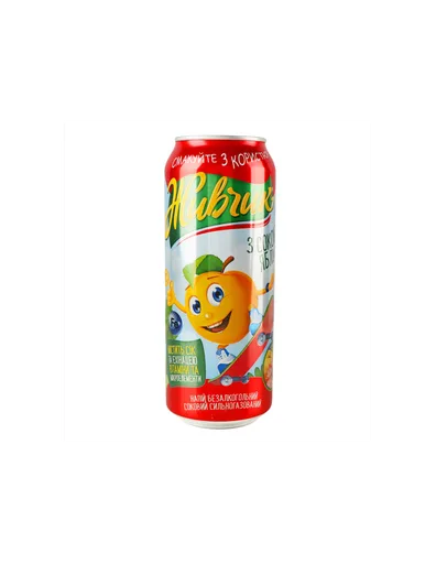Limonada «Obolon Zhyvchik» Con Zumo de Manzana, 0,5 l (1 × 24).